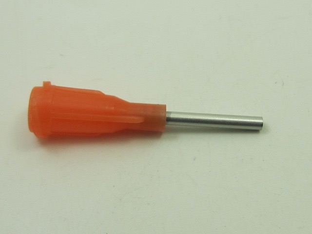 1pc. PRECISION ORANGE(15ga) 1/2\" GLUE TIP